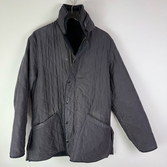 Barbour Other - BARBOUR Men’s Black Quilted Fleece-Lined Jacket